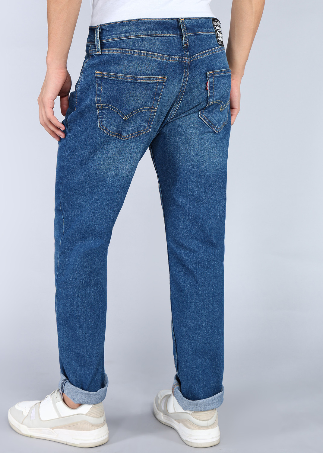 Image of LEVI'S Slim Men Dark Blue Jeans