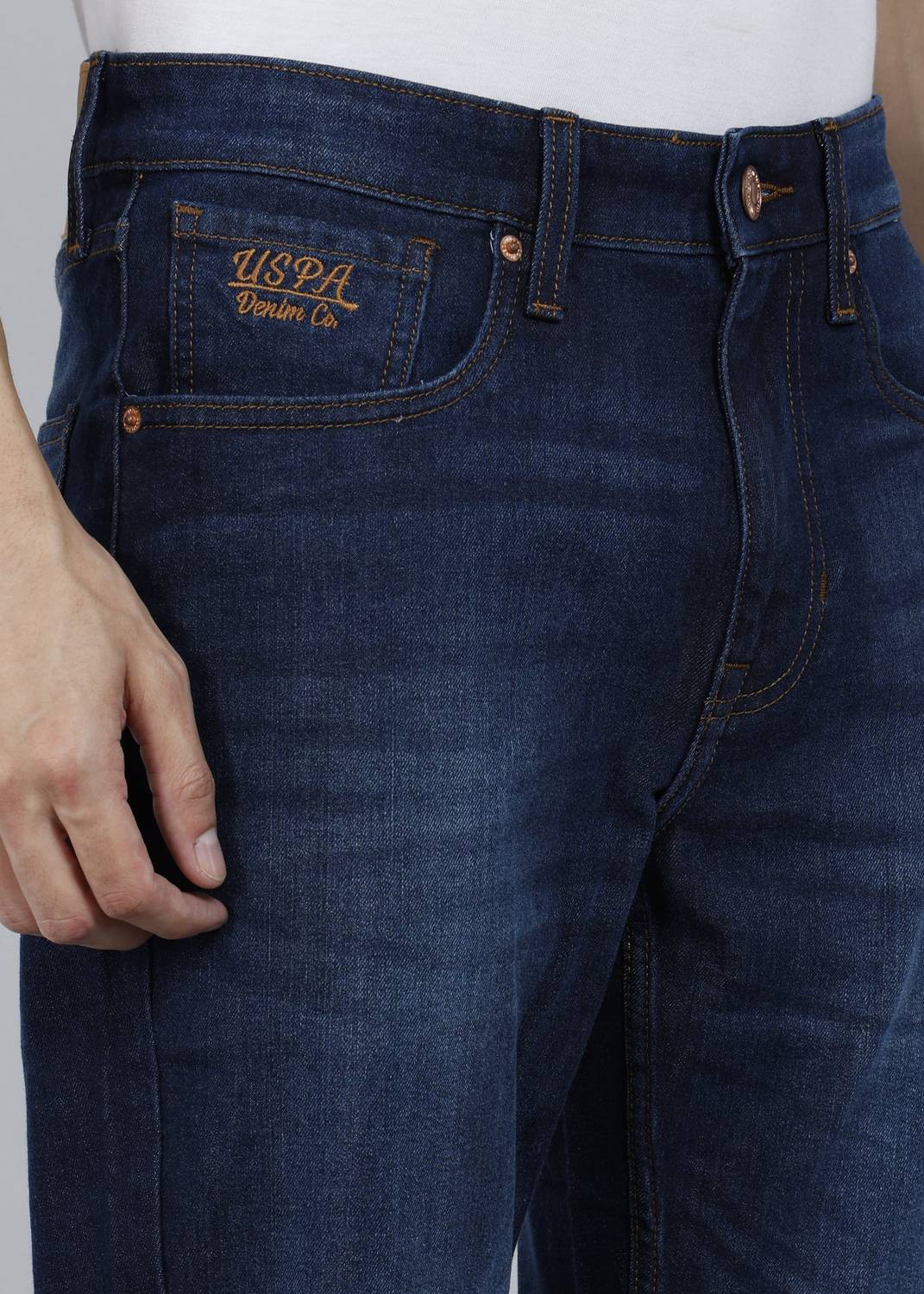U.S. Polo Assn. Slim Blue Jeans - Image 5