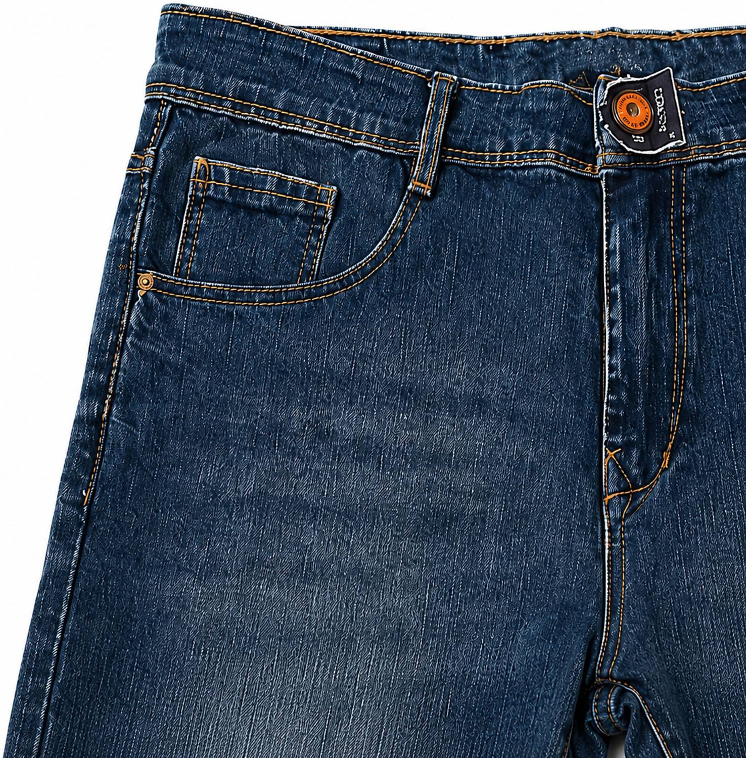 Mala Merchant Straight Fit Men Dark Blue Jeans - Image 5