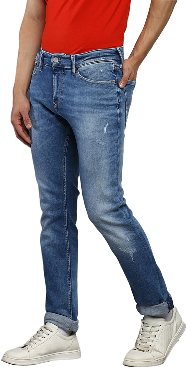Image of TOMMY HILFIGER Slim Men Blue Jeans