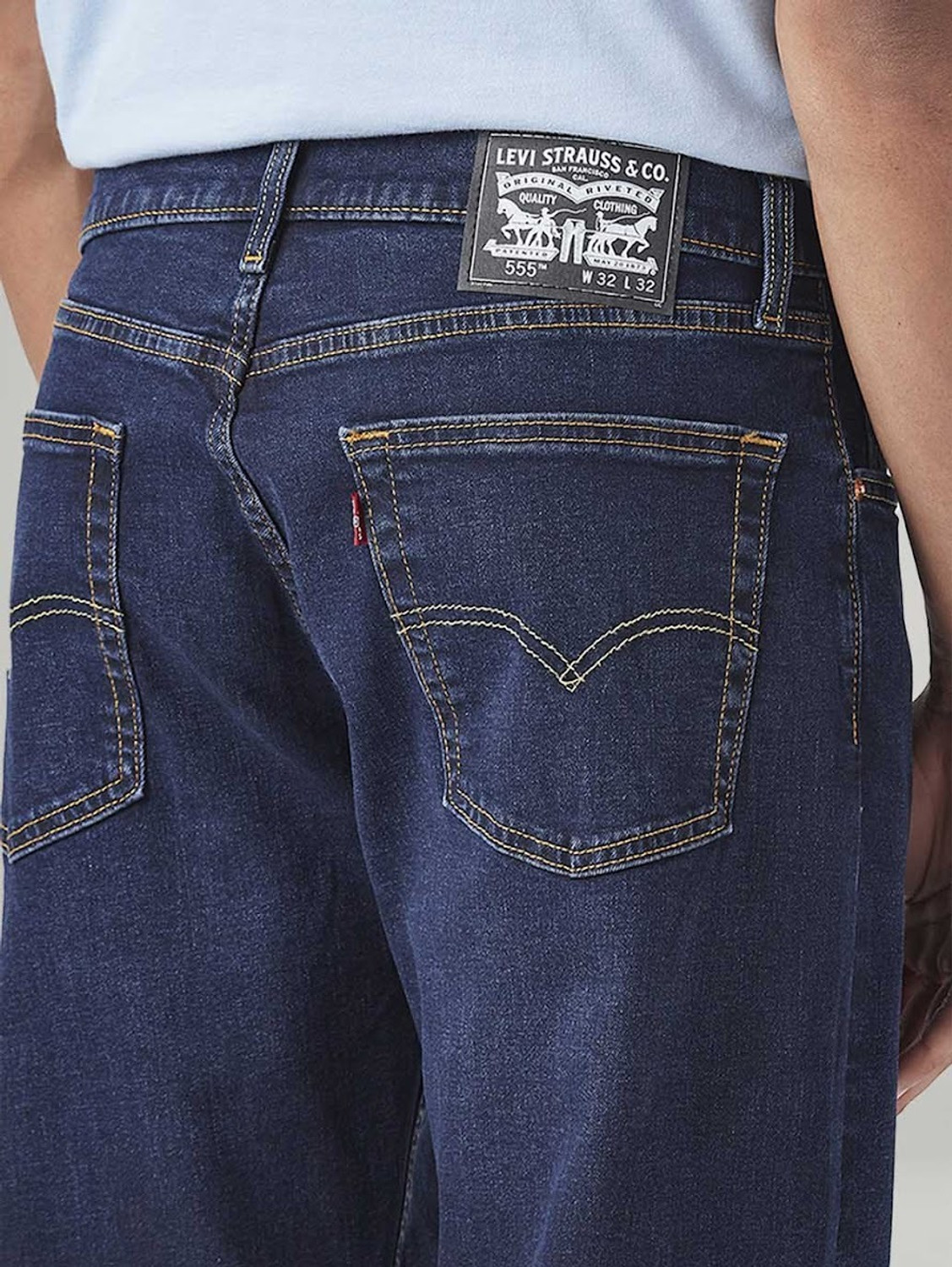 Image of LEVI'S Relaxed Fit Men Dark Blue Jeans