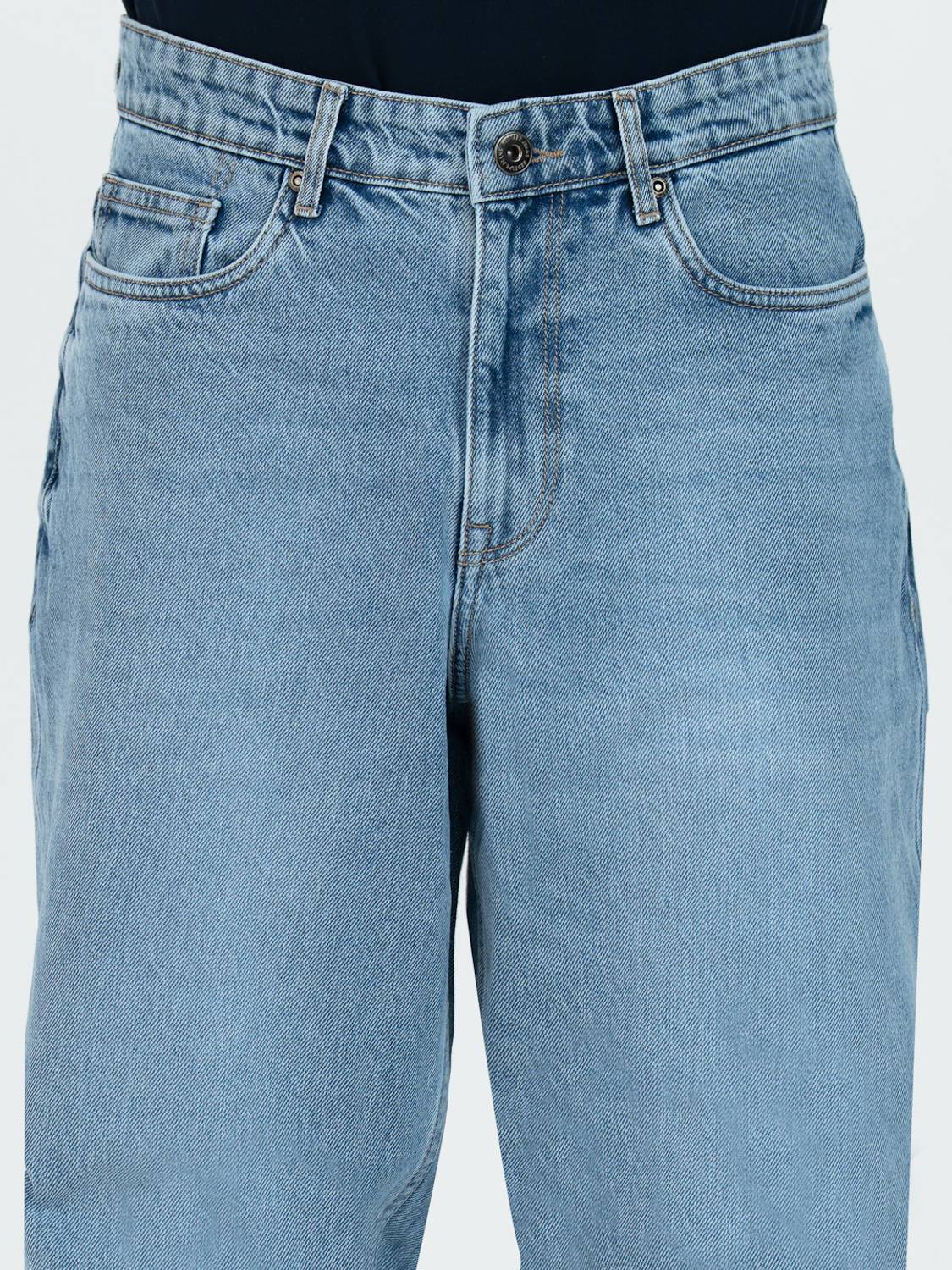 RED TAPE Loose Fit Men Light Blue Jeans - Image 4