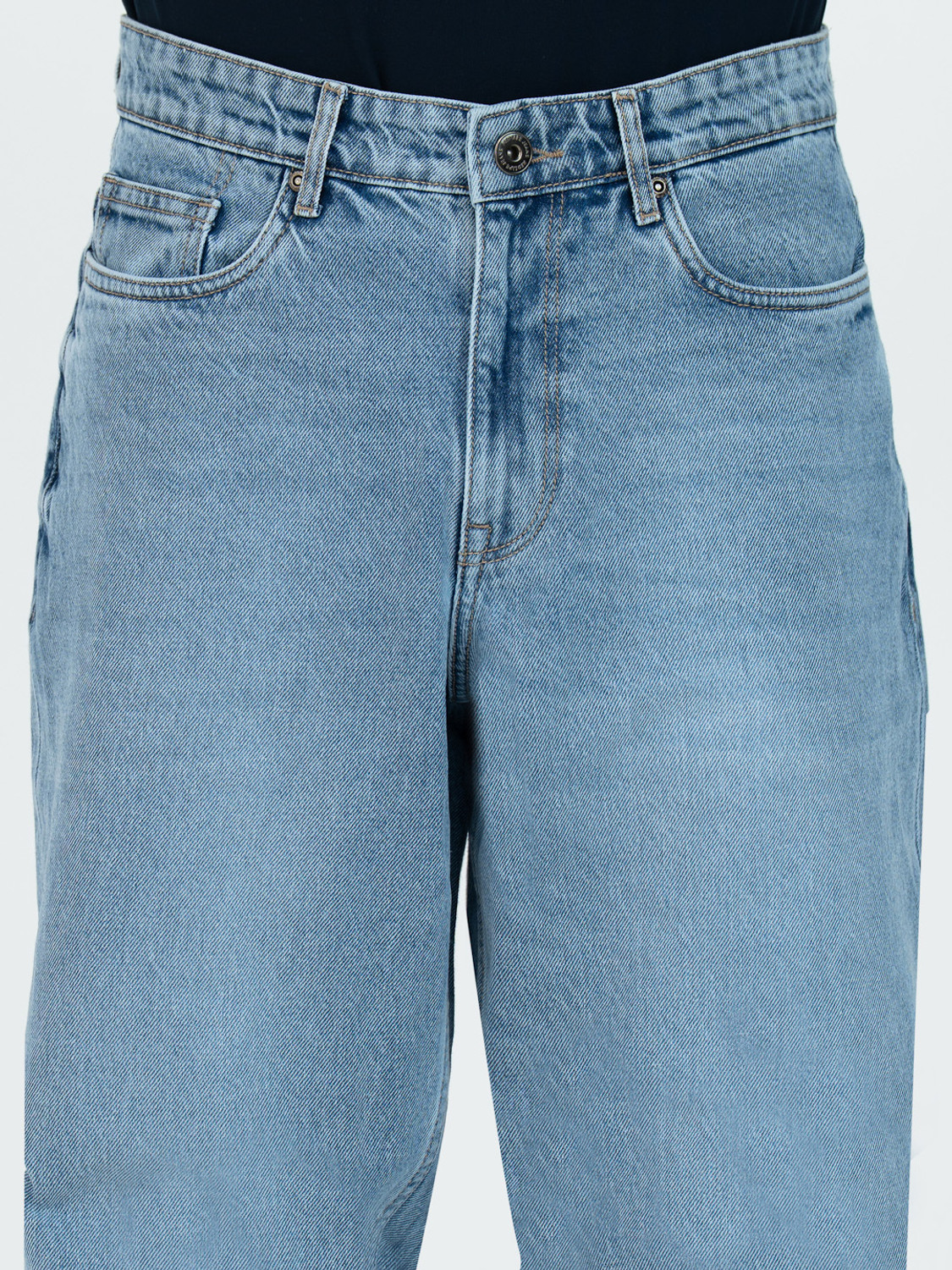 Image of RED TAPE Loose Fit Men Dark Blue Jeans