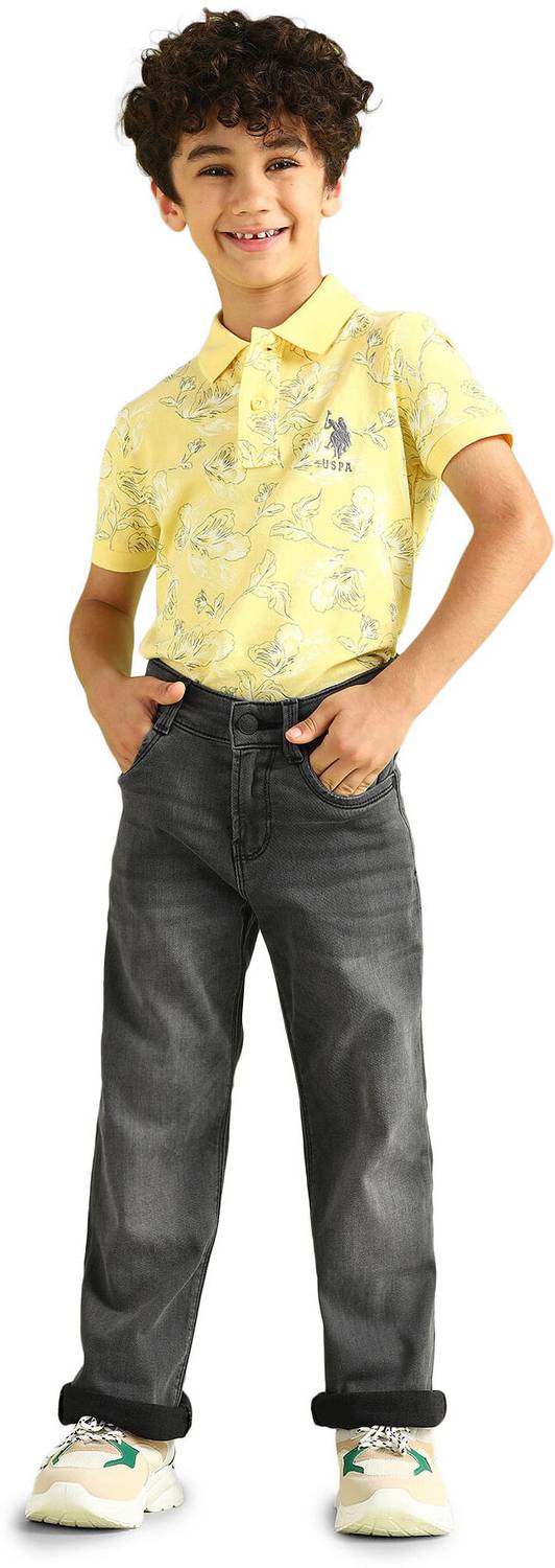 U.S. POLO ASSN. Boys Grey Jeans - Image 5