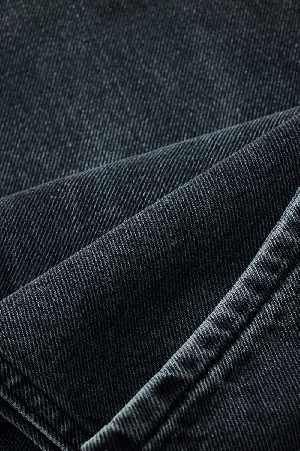 Image of Snitch Relaxed Fit Men Dark Grey Jeans