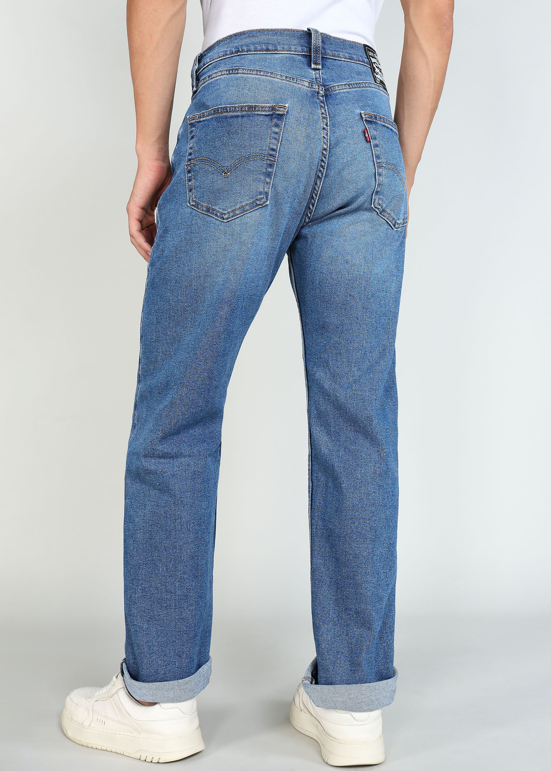 Image of LEVI'S Straight Fit Men Blue Jeans