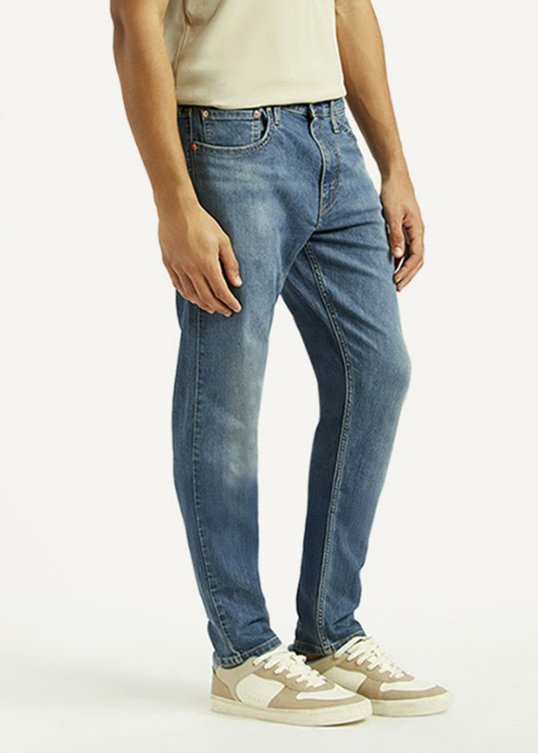 Image of LEVI'S 512 Tapered Fit Men Blue Jeans