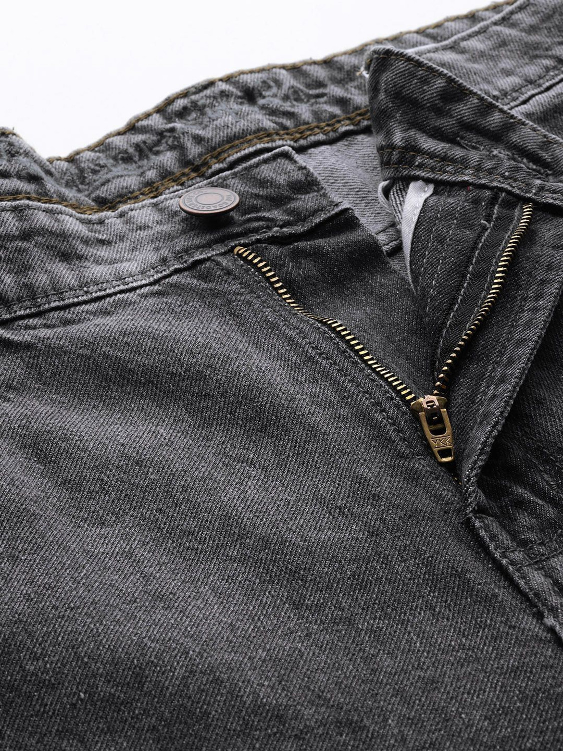 Image of Roadster Relaxed Fit Men Grey Jeans
