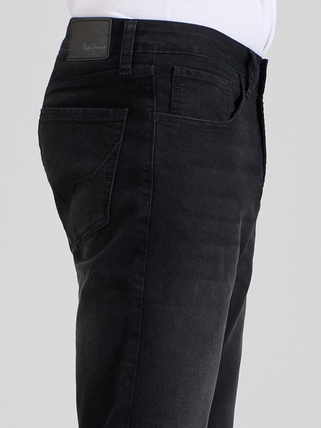 Image of Pepe Jeans Boot-Leg Men Black Jeans