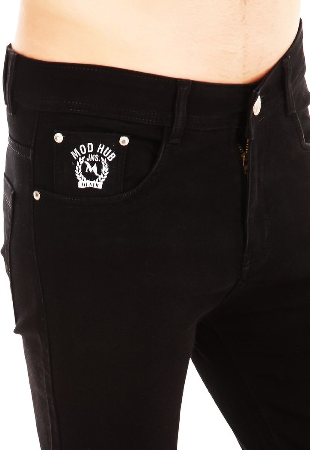 Image of spenze Slim Men Black Jeans
