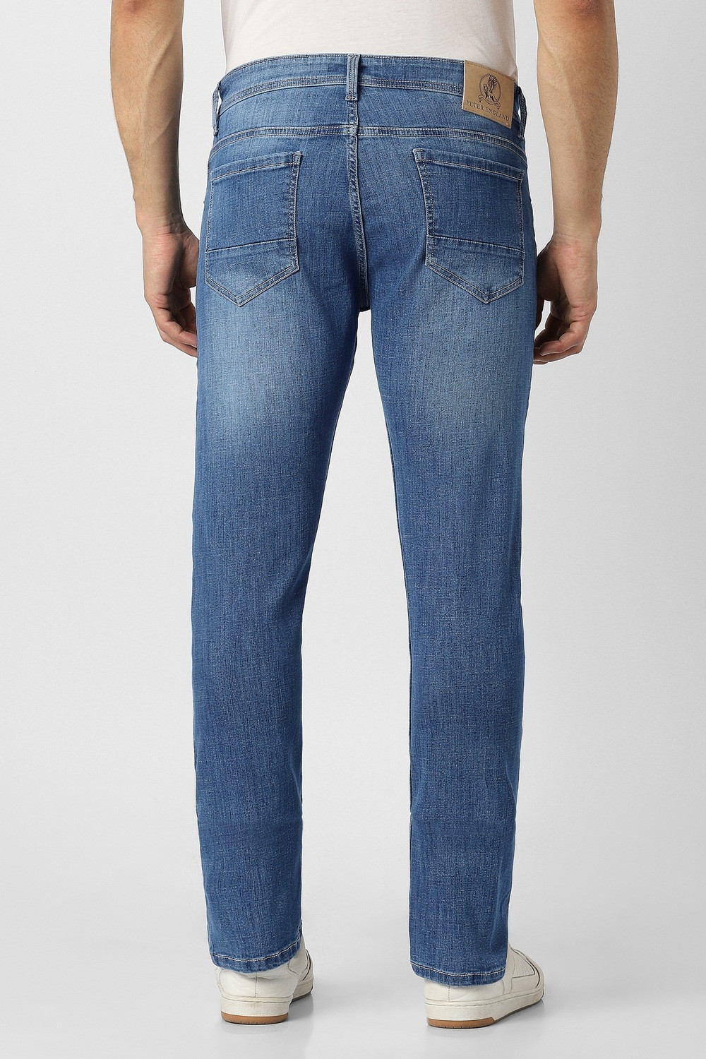 Image of PETER ENGLAND Regular Men Blue Jeans