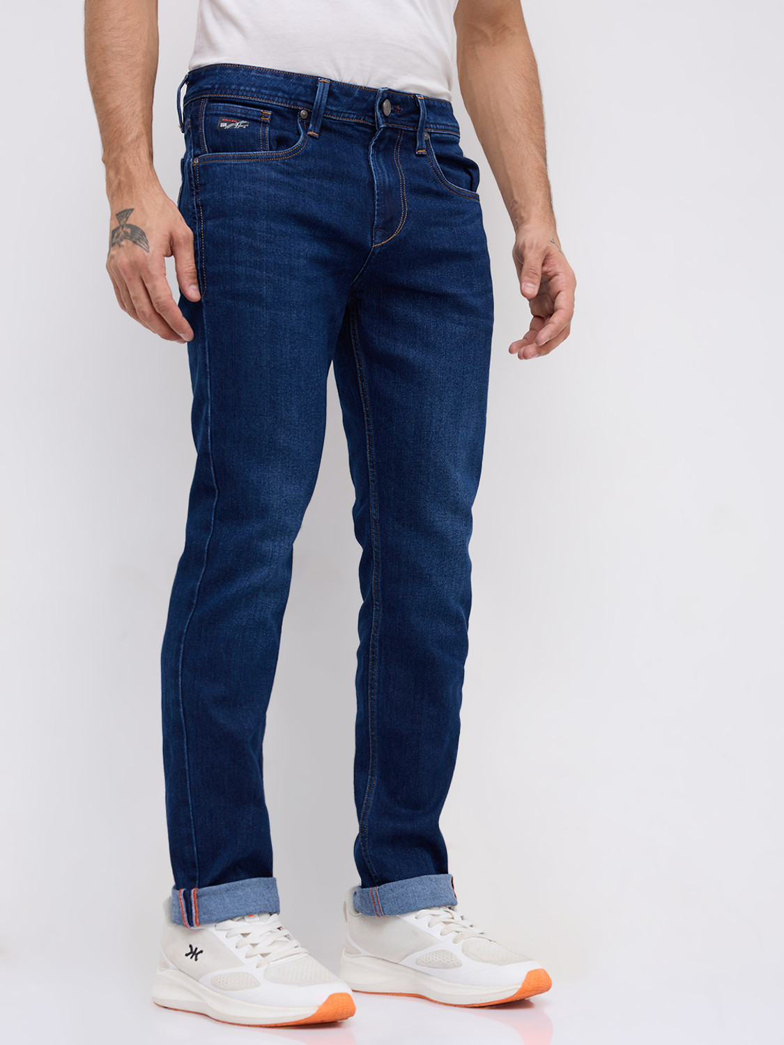 Image of KILLER Slim Men Dark Blue Jeans