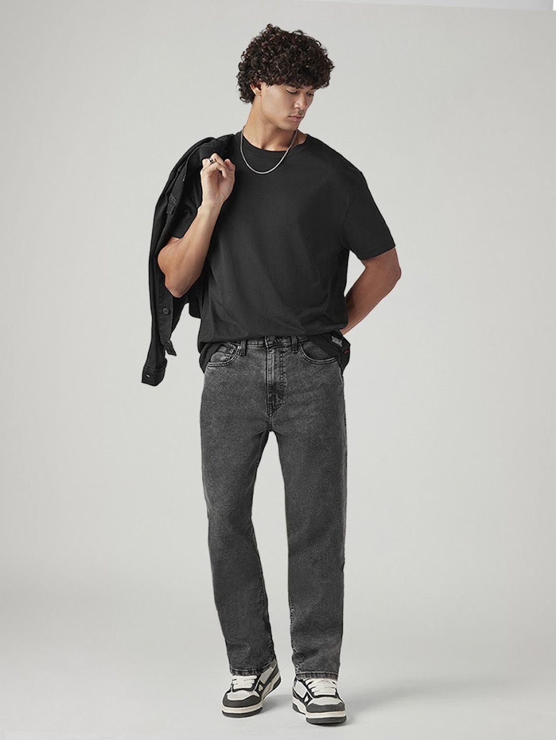 Image of LEVI'S Loose Fit Men Black Jeans