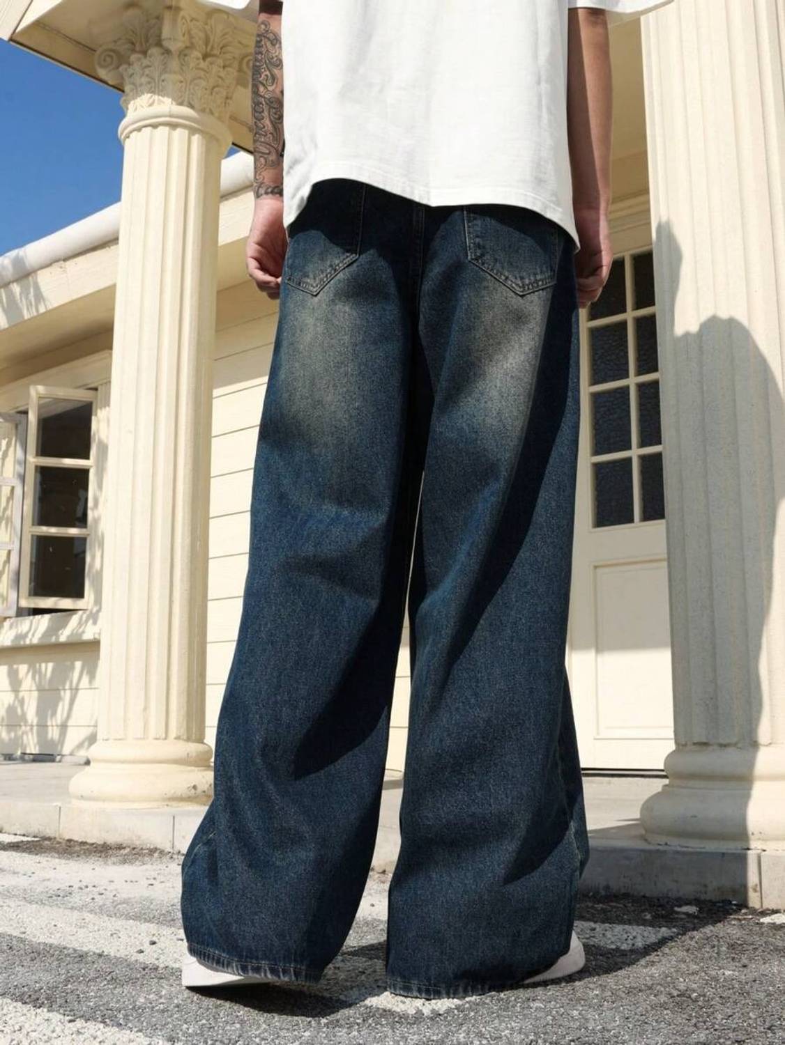 YAMEET Straight Fit Men Blue Jeans - Image 2
