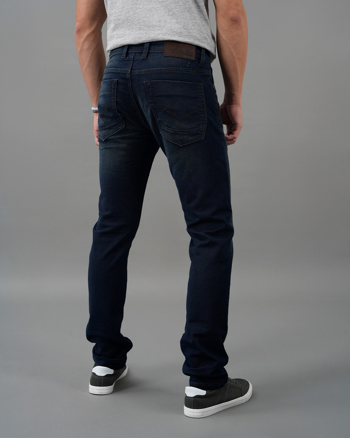 Image of ROOKIES Slim Men Dark Blue Jeans