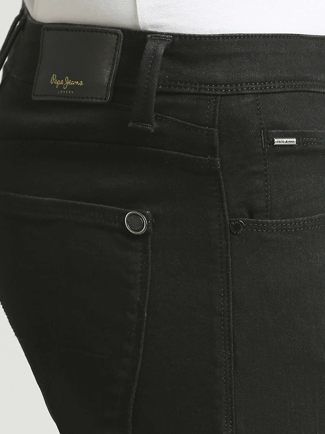 Image of Pepe Jeans Slim Men Black Jeans
