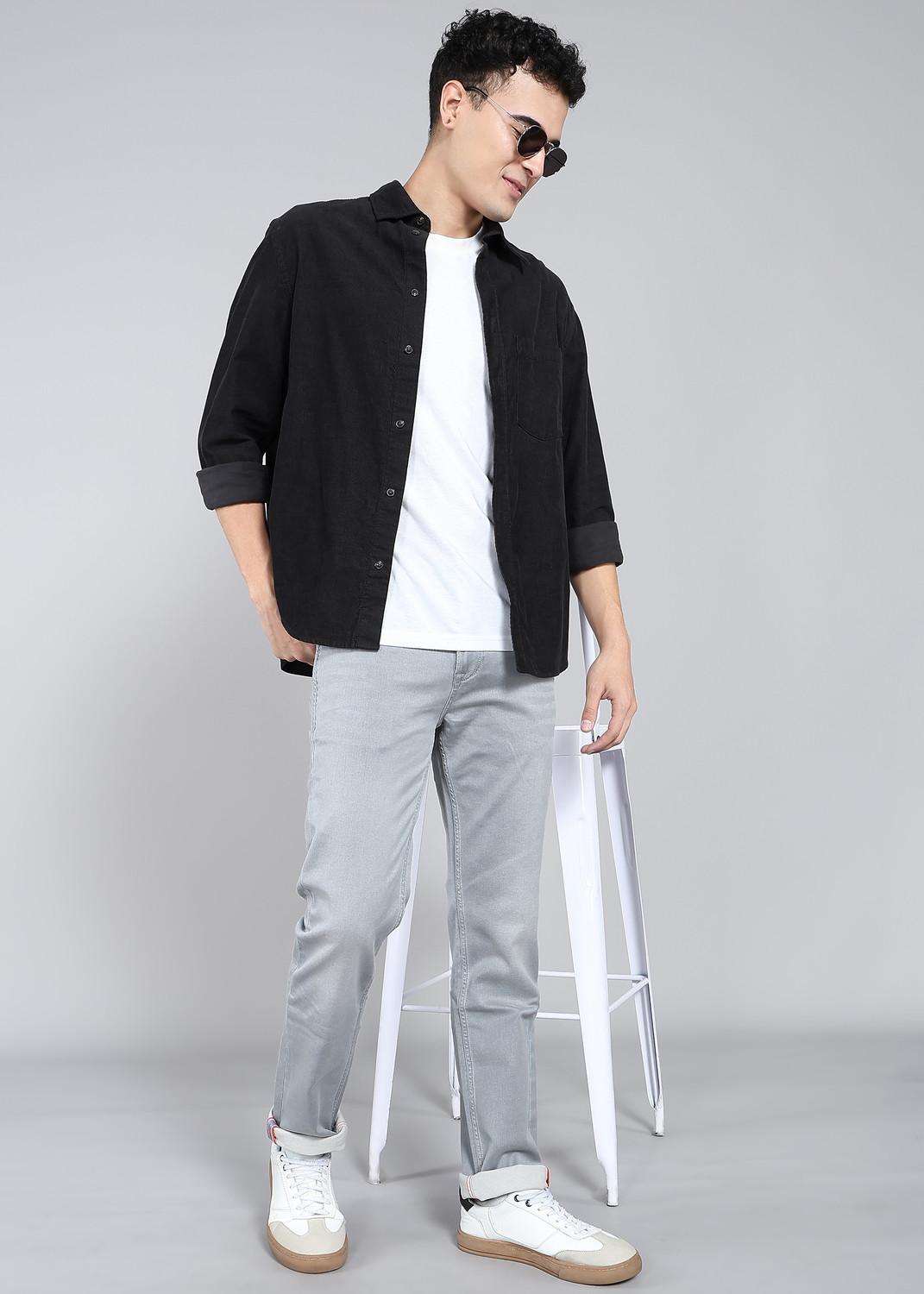 Image of KILLER Slim Men Grey Jeans