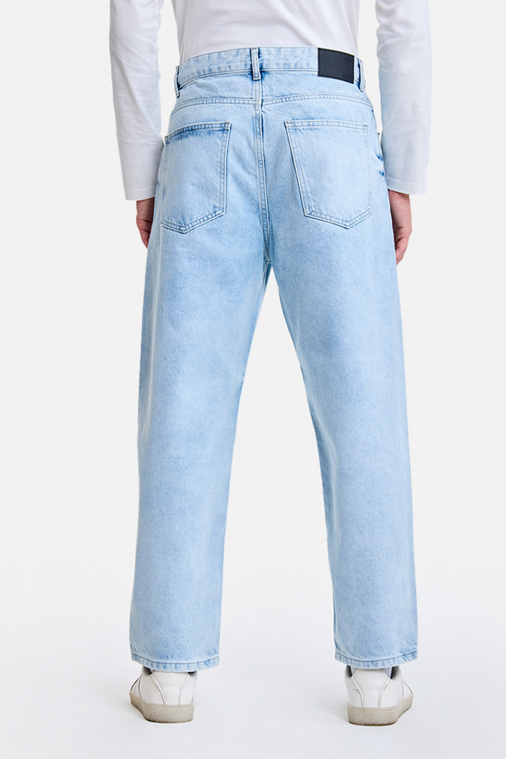 Image of Snitch Loose Fit Men Light Blue Jeans