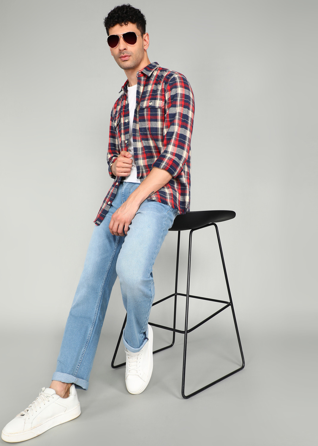 Image of U.S. POLO ASSN. Slim Men Blue Jeans
