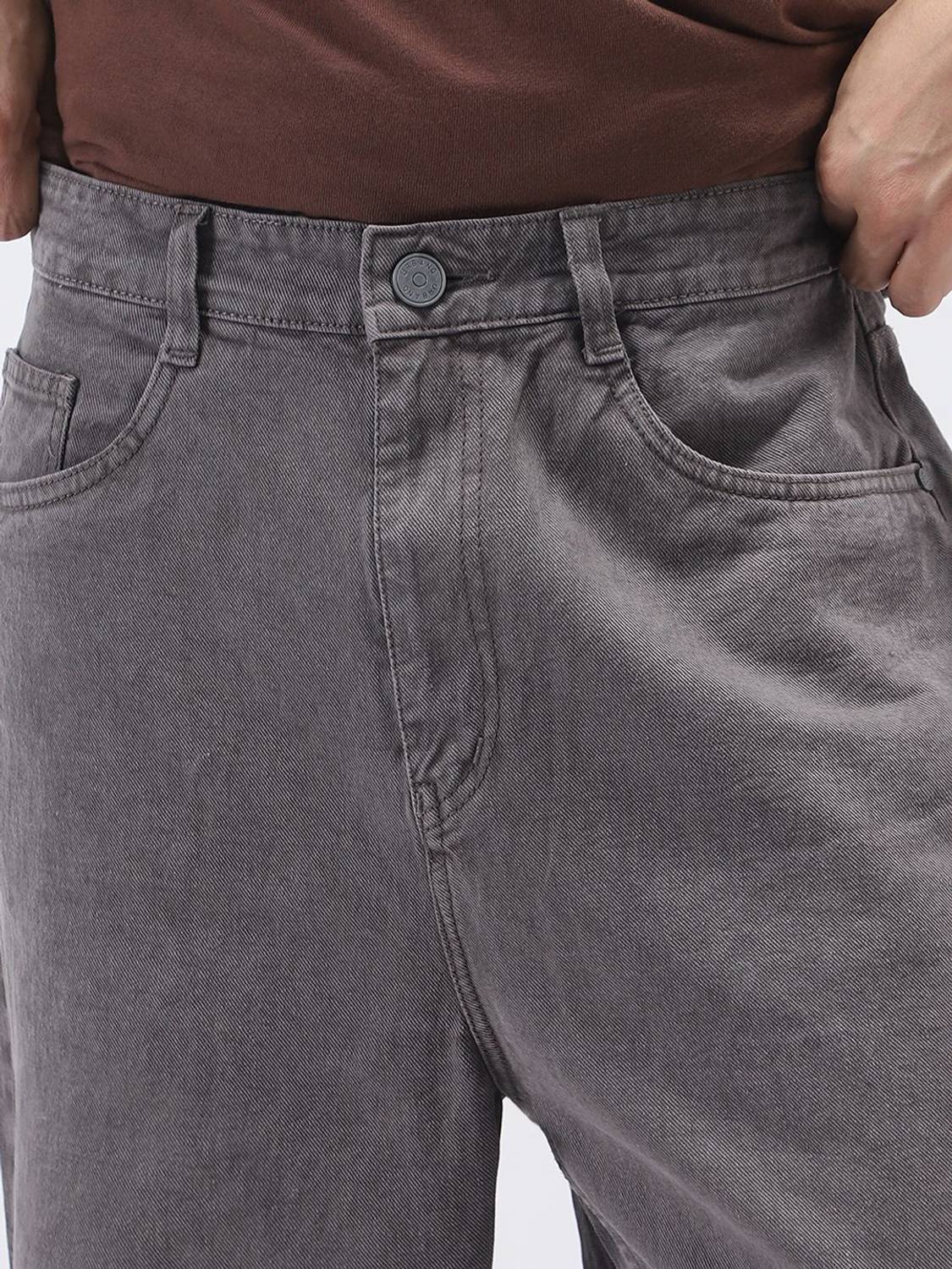 Urbano Loose Fit Men Brown Jeans - Image 5