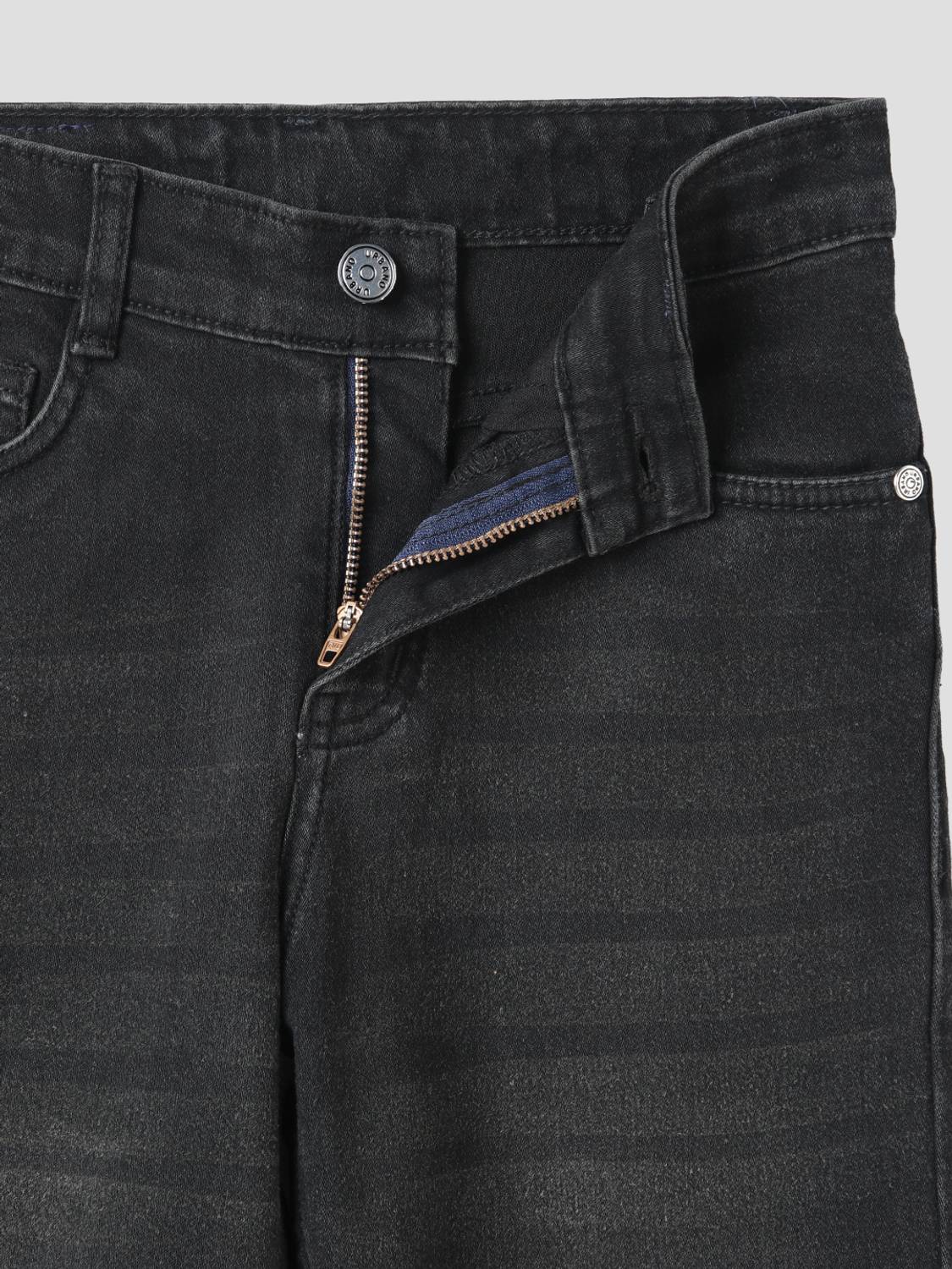 Urbano Juniors Loose Fit Boys Black Jeans - Image 4