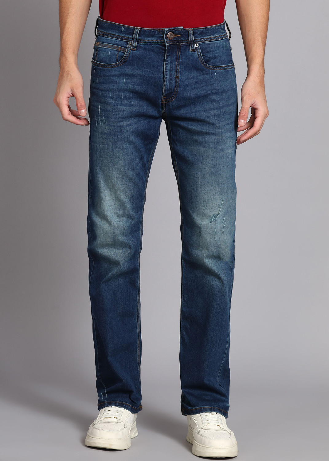 Image of PETER ENGLAND Regular Men Blue Jeans