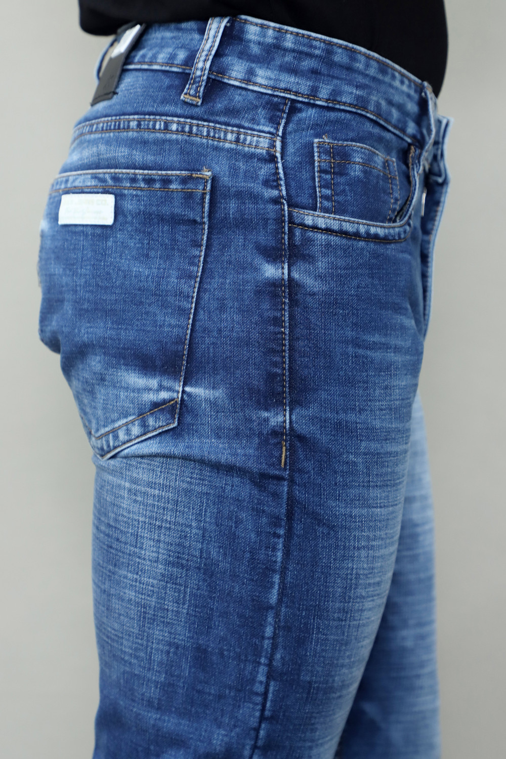 Image of UAE Denim Regular Men Blue Jeans