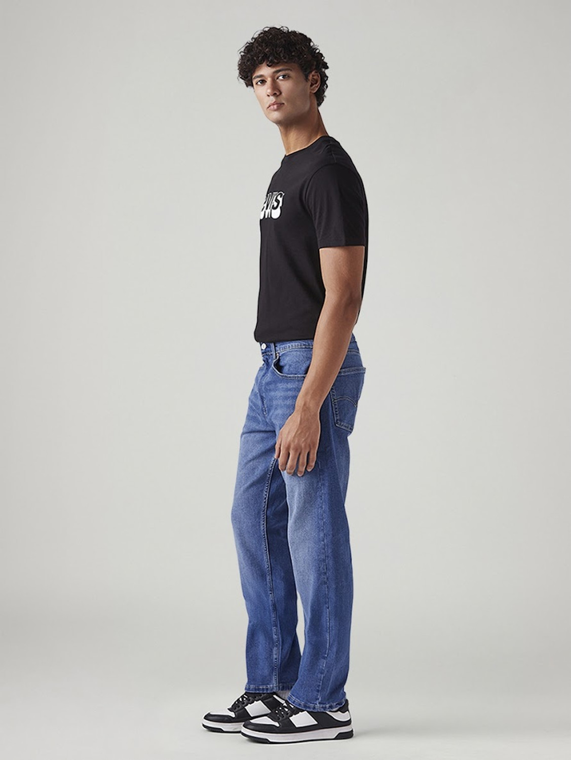 Image of LEVI'S Straight Fit Men Blue Jeans