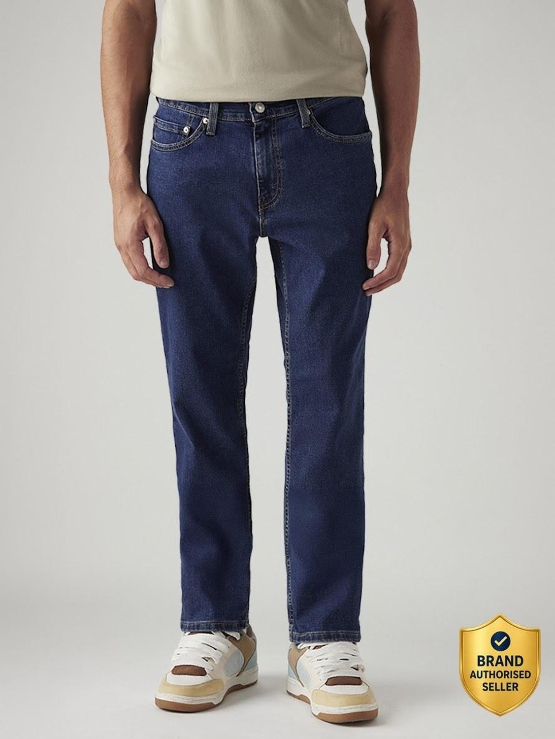 Image of LEVI'S Tapered Fit Men Blue Jeans