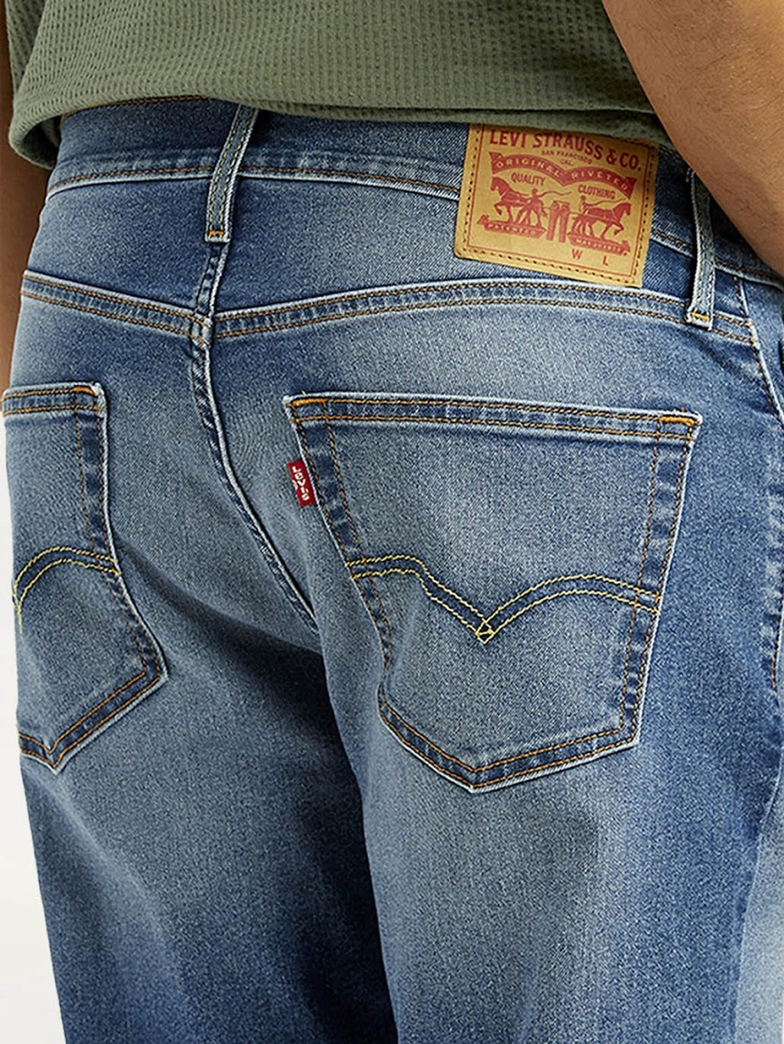 Image of LEVI'S Slim Men Blue Jeans