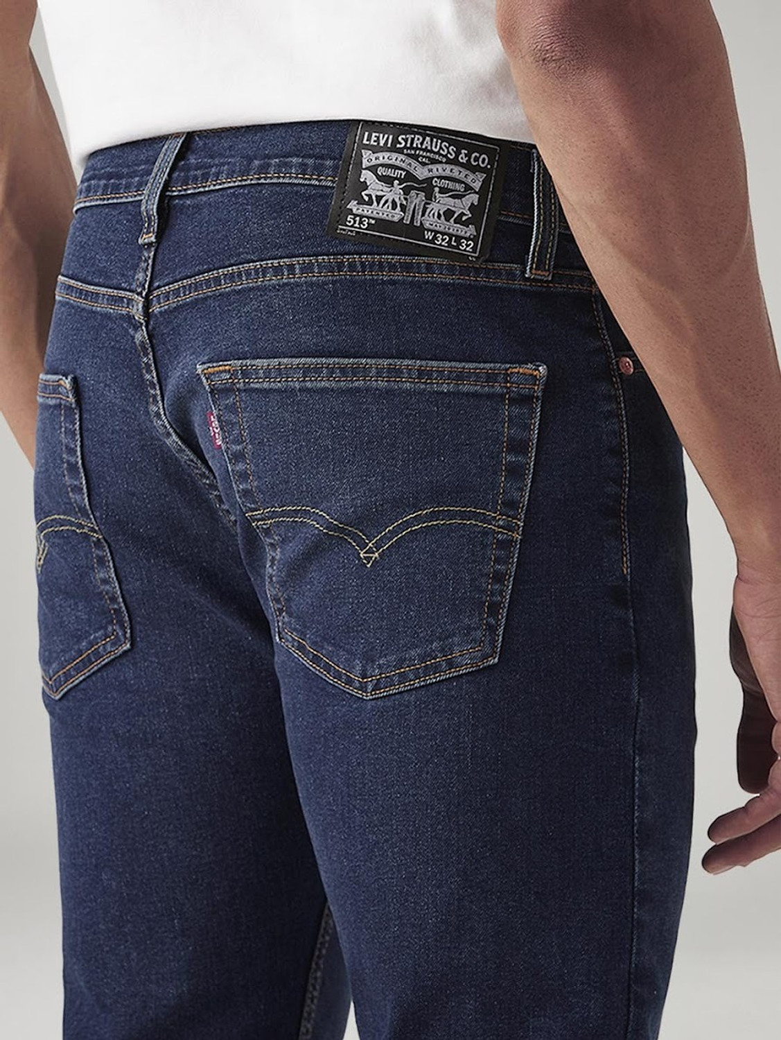 Image of LEVI'S Boot-Leg Men Dark Blue Jeans