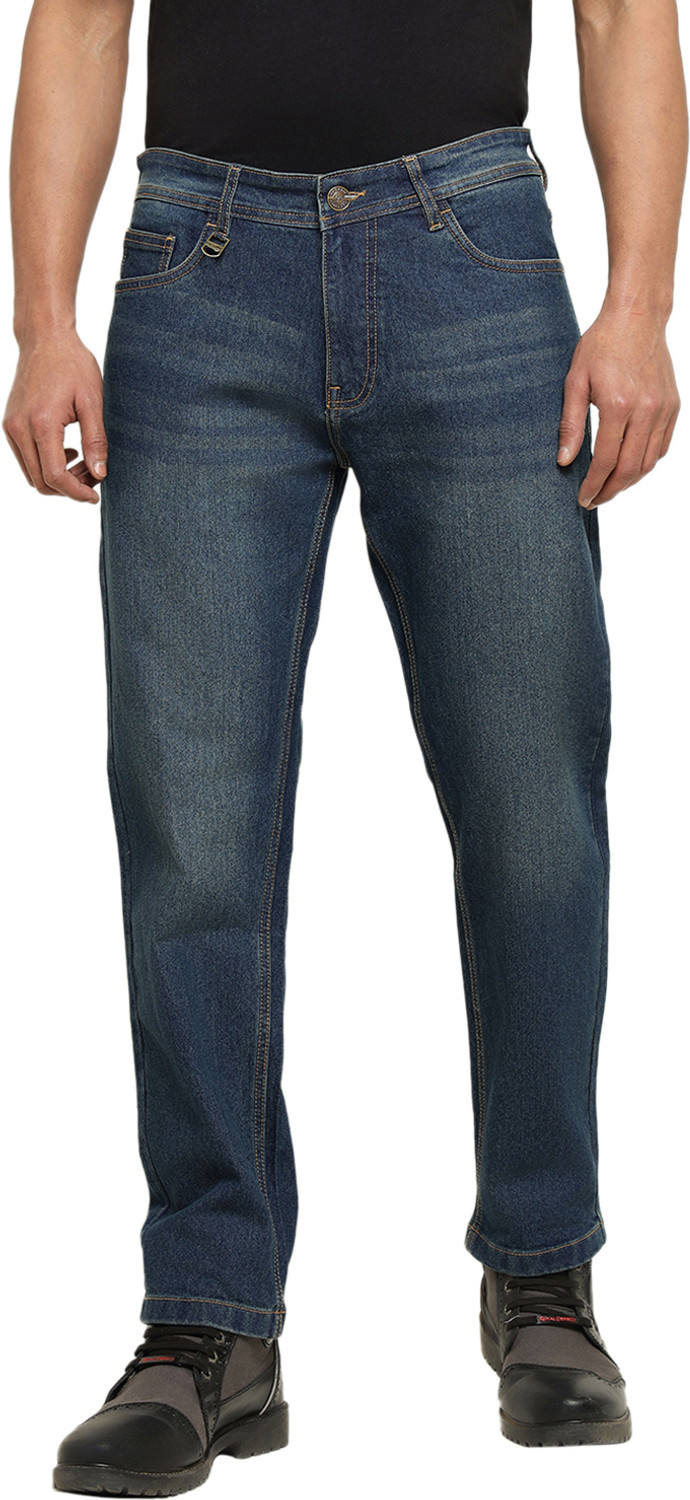 Image of RED CHIEF Regular Men Dark Blue Jeans