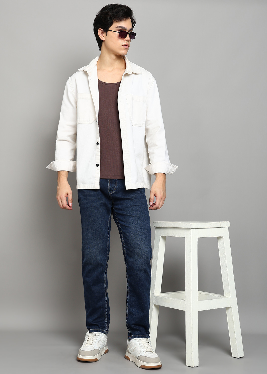 Image of KILLER Slim Men Dark Blue Jeans