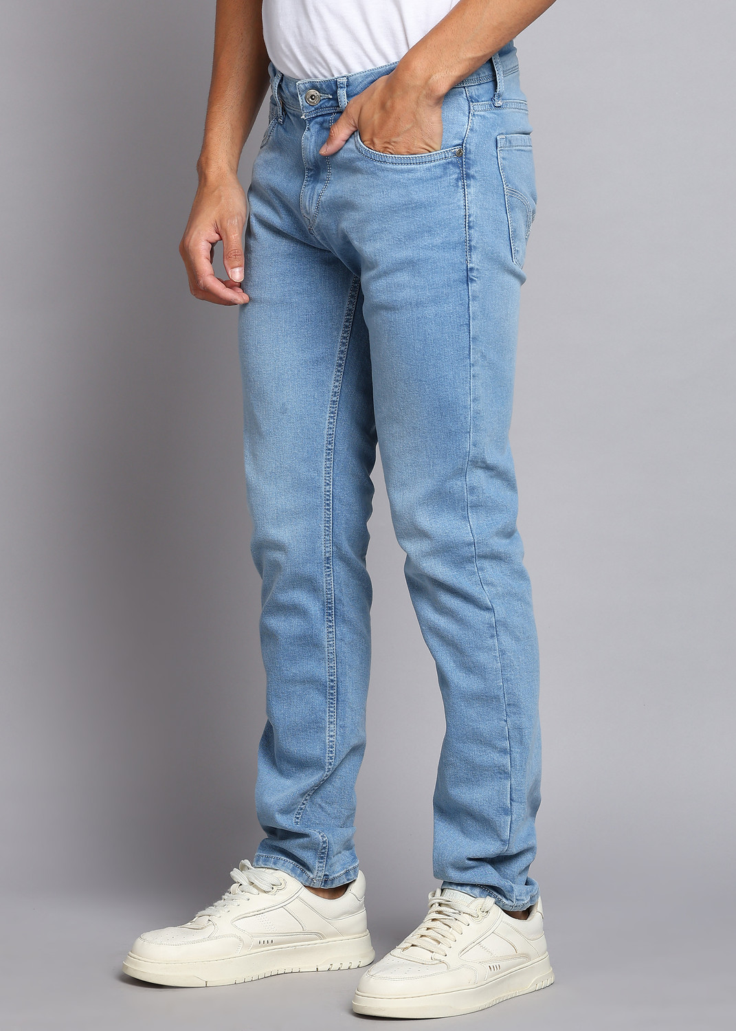 Image of LAWMAN Slim Men Light Blue Jeans