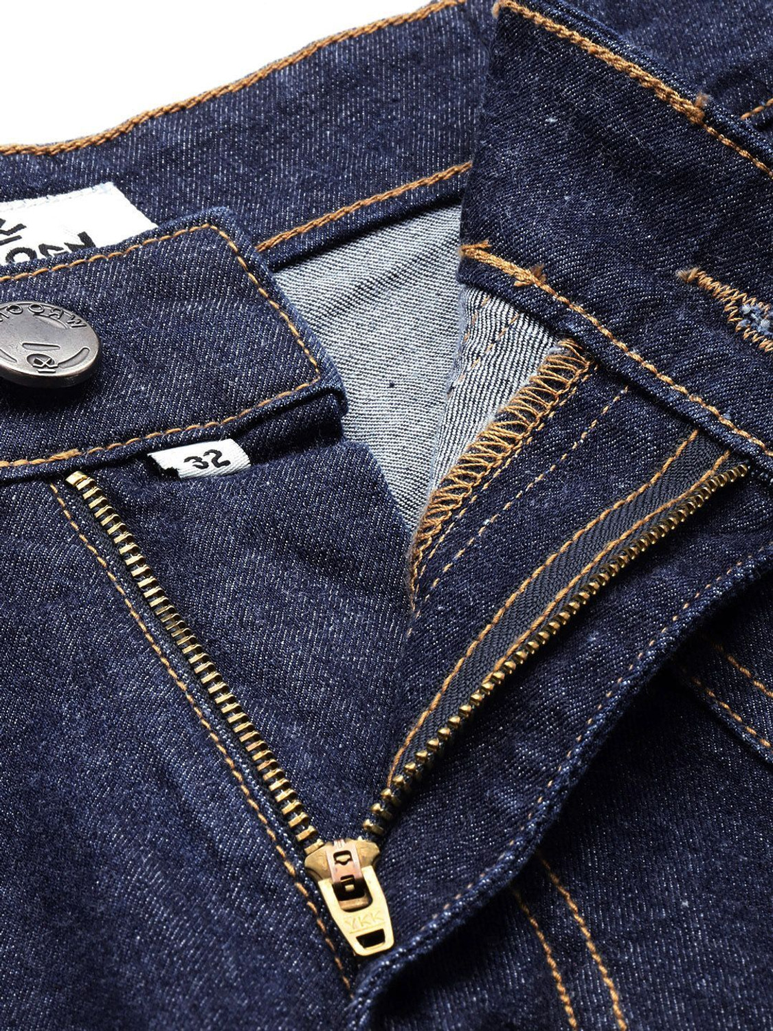 Image of WROGN Relaxed Fit Men Blue Jeans