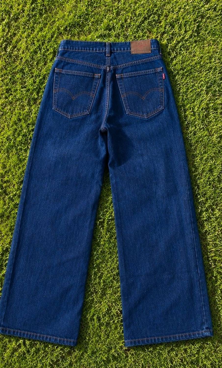 Sayra Baggy Fit Men Dark Blue Jeans - Image 2