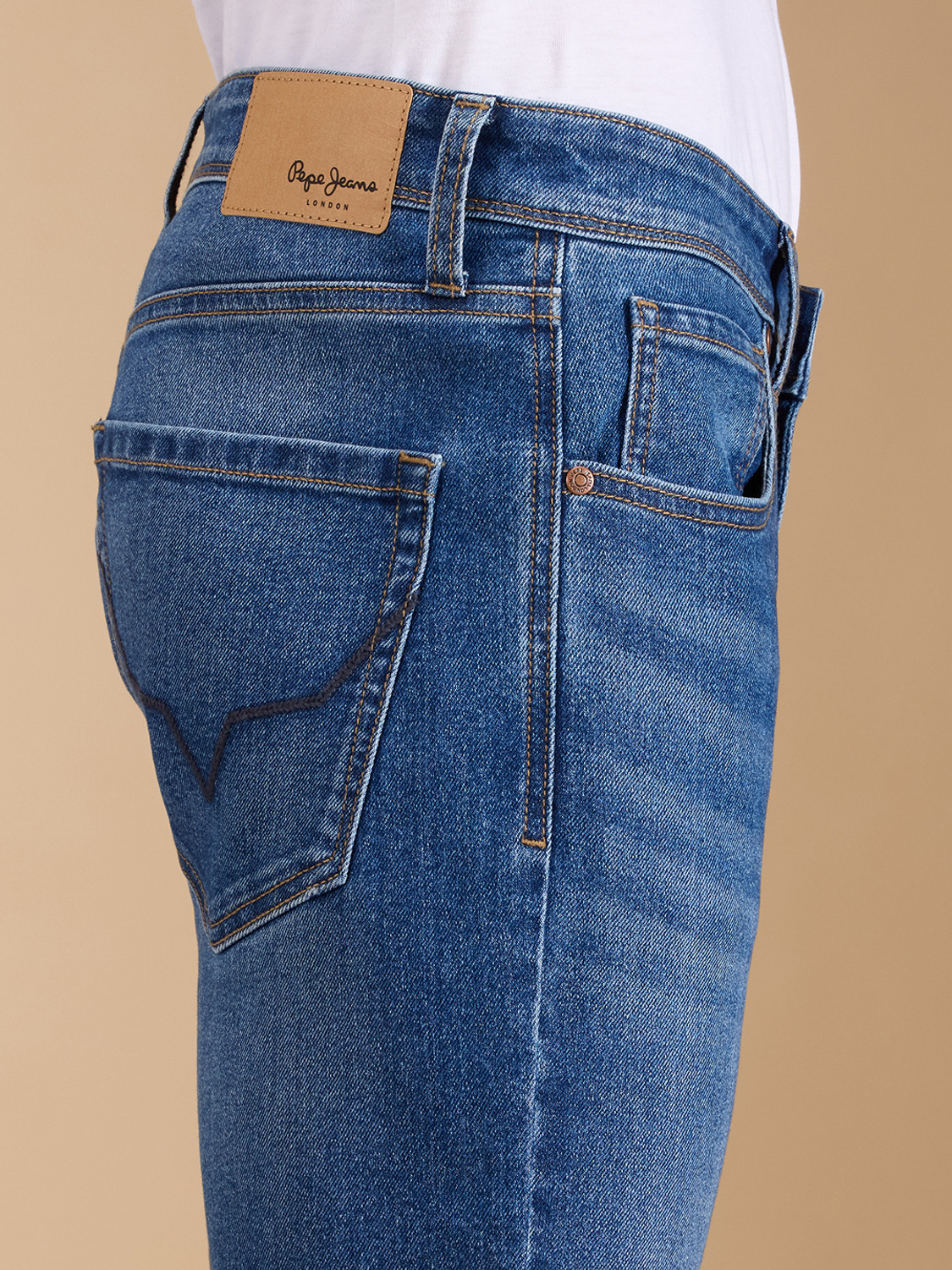 Image of Pepe Jeans Slim Men Blue Jeans