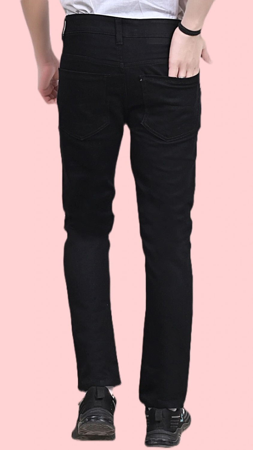 Image of CABRRR Skinny Men Black Jeans
