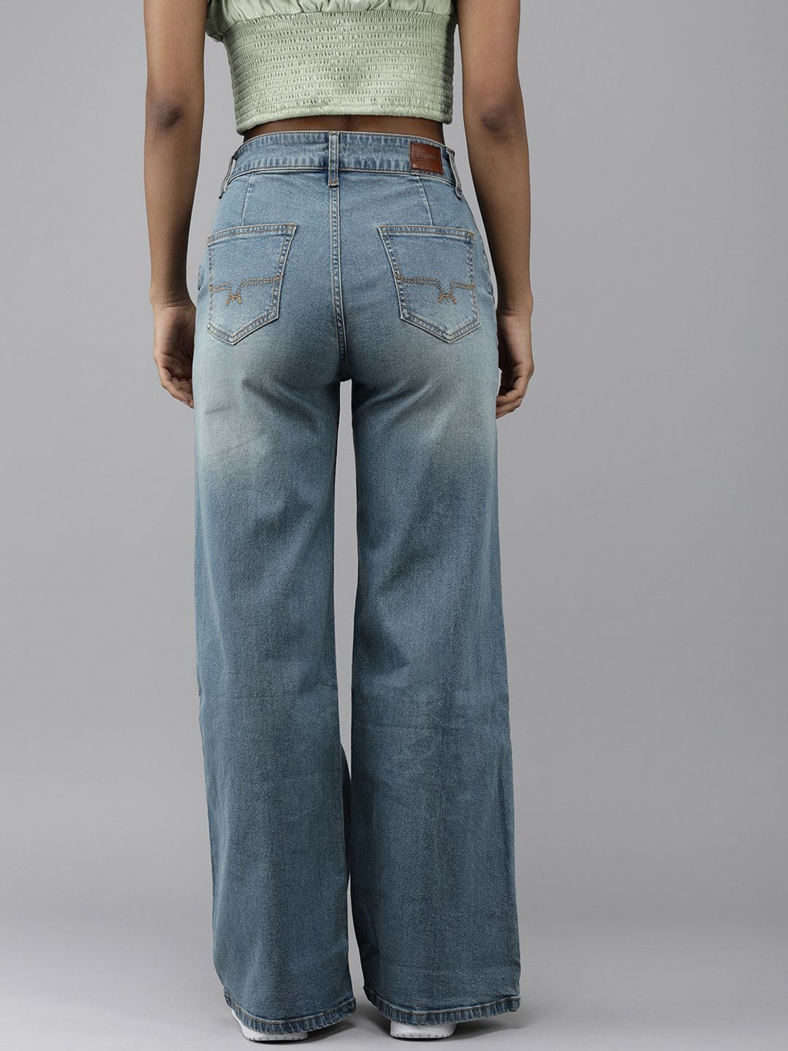 Image of Roadster Loose Fit Women Blue Jeans