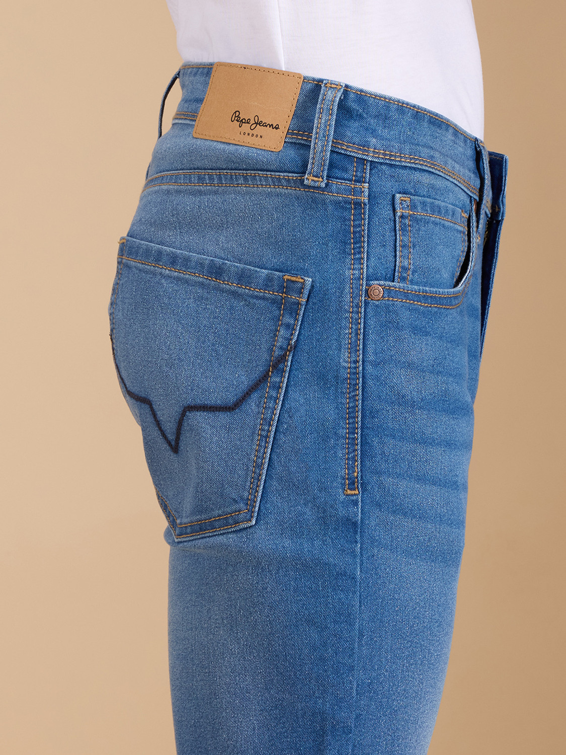 Image of Pepe Jeans Slim Men Blue Jeans