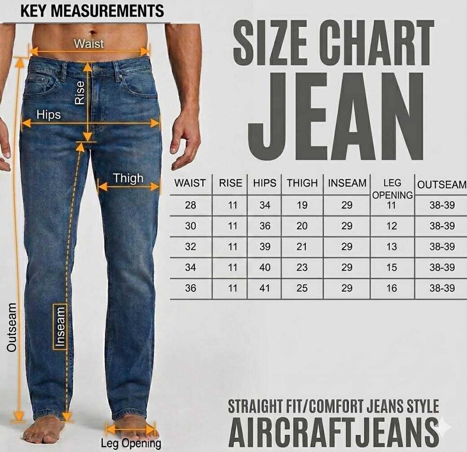 AIRCRAFTJEANS Regular Men Black Jeans - Image 5