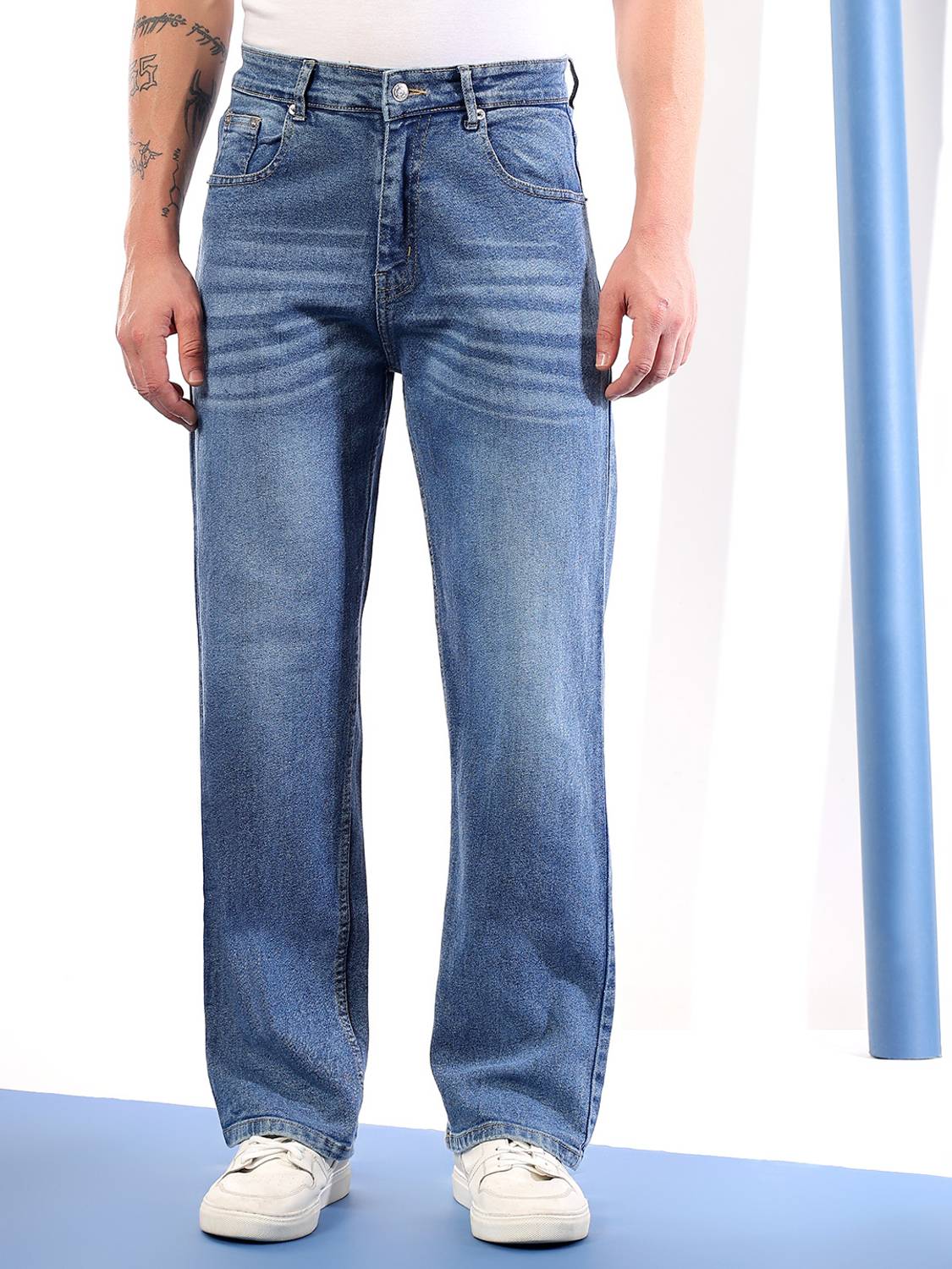 KOTTY Regular Men Blue Jeans - Image 1
