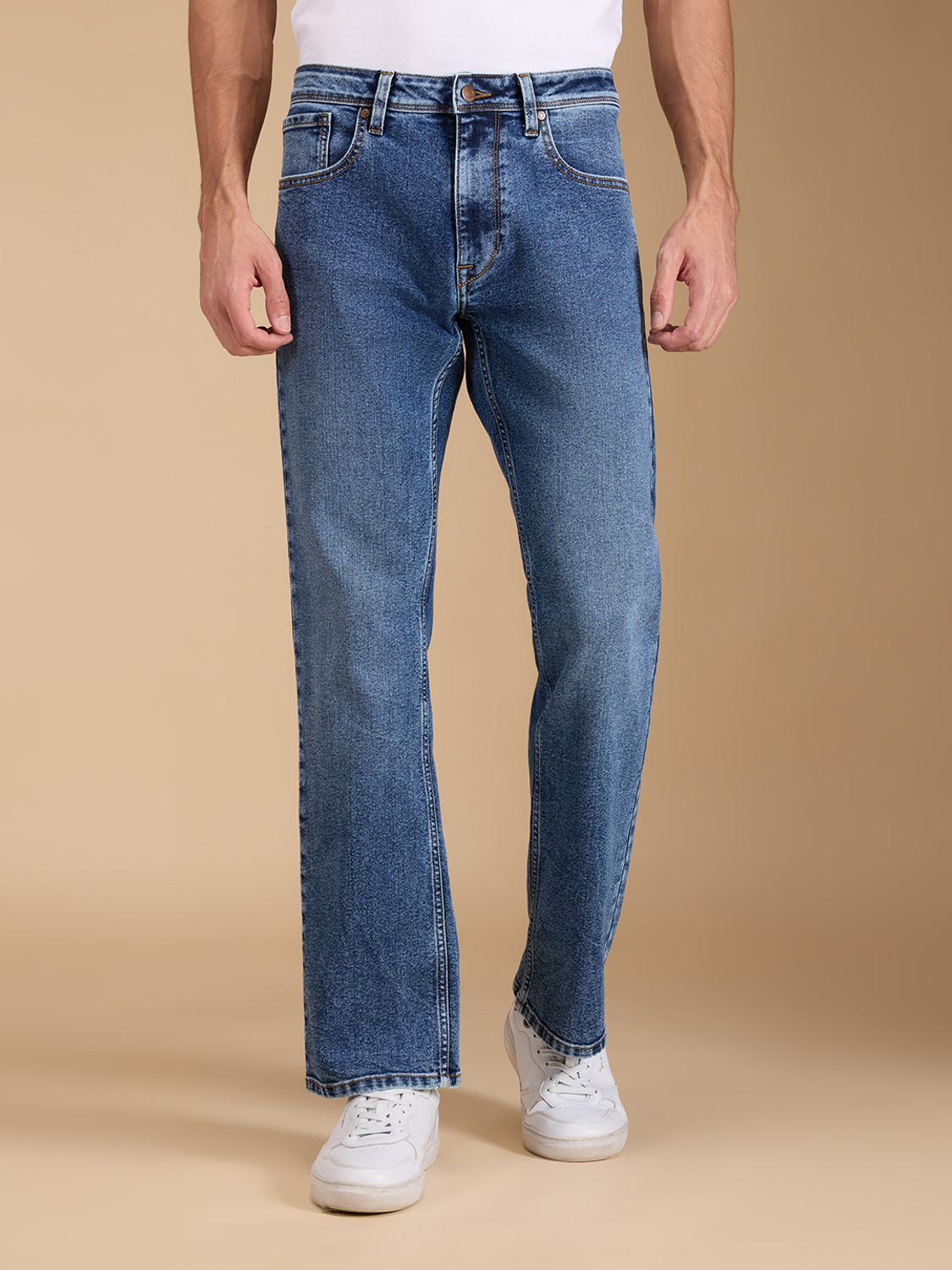 Image of Pepe Jeans Boot-Leg Men Blue Jeans