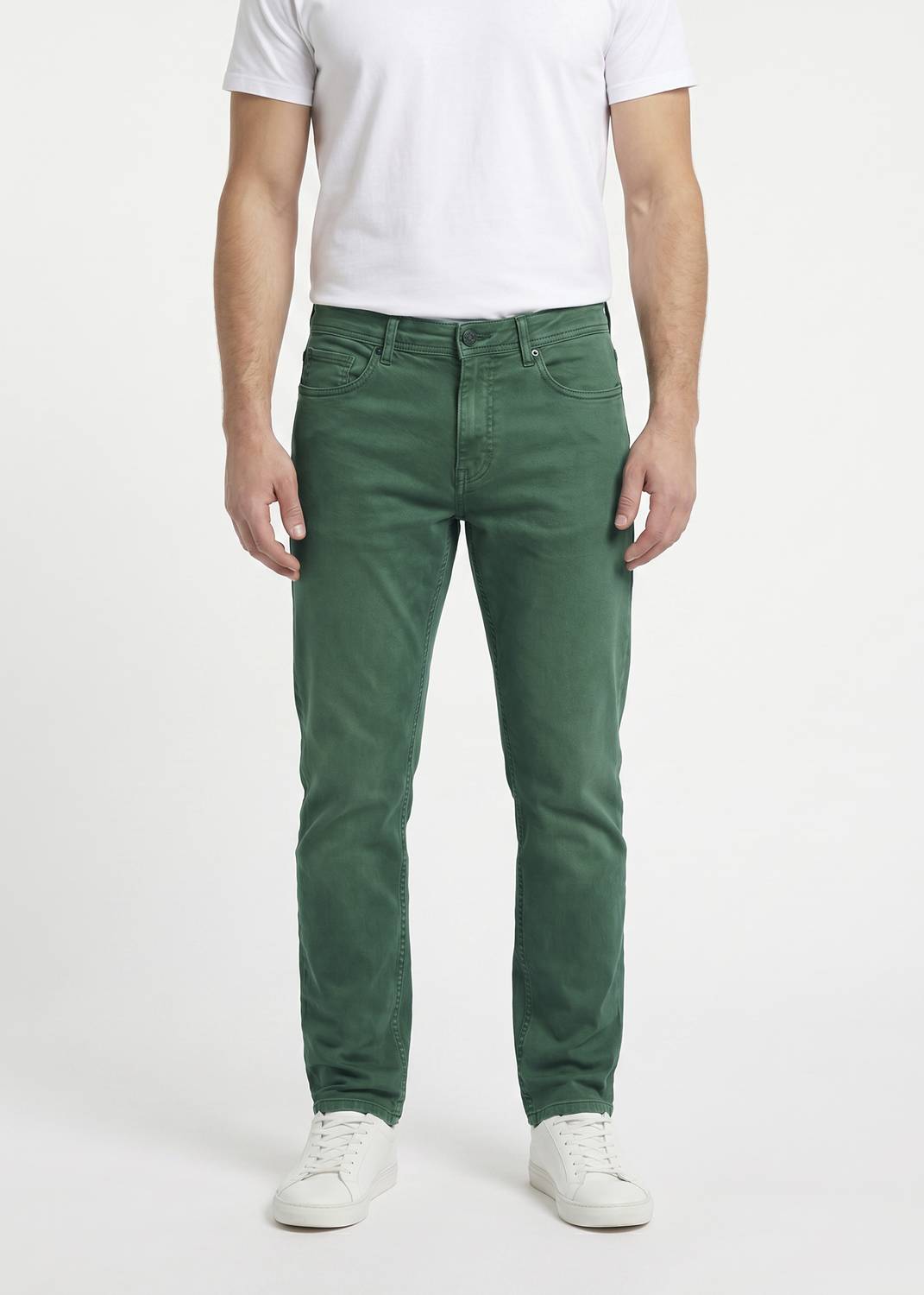 INTEGRITI Straight Fit Green Jeans - Image 2