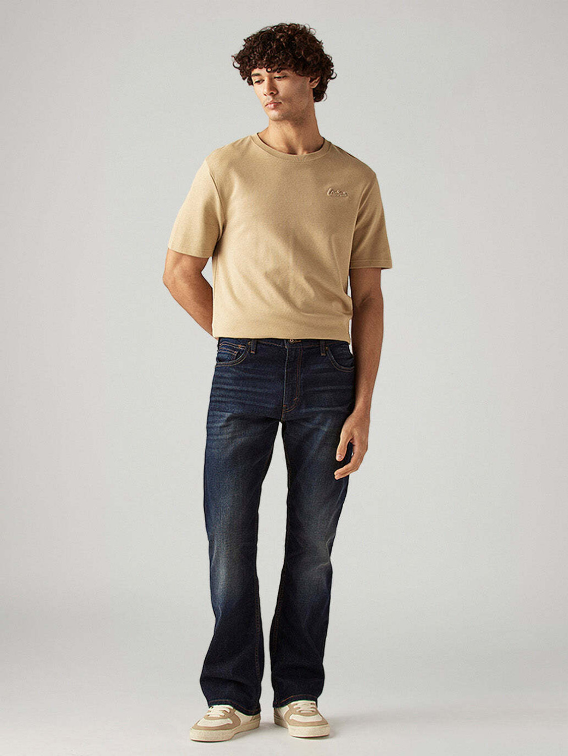 Image of LEVI'S Boot-Leg Men Dark Blue Jeans