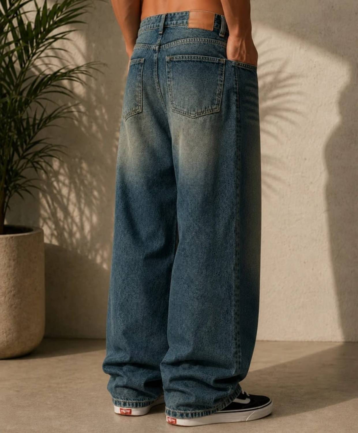 ABC Slim Blue Jeans for Men & Women - Image 3