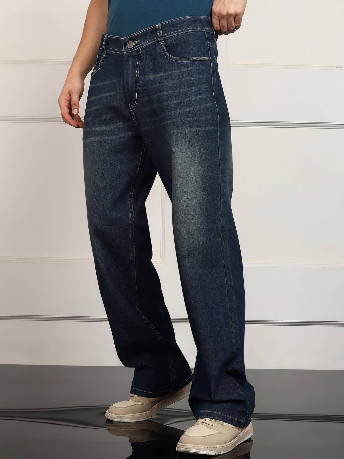 METRONAUT Loose Fit Men Blue Jeans - Image 1