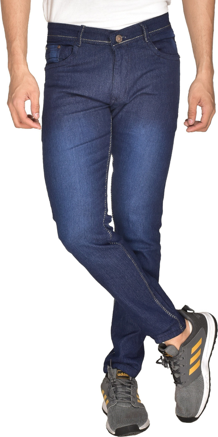 Image of Lzard Regular Men Dark Blue Jeans