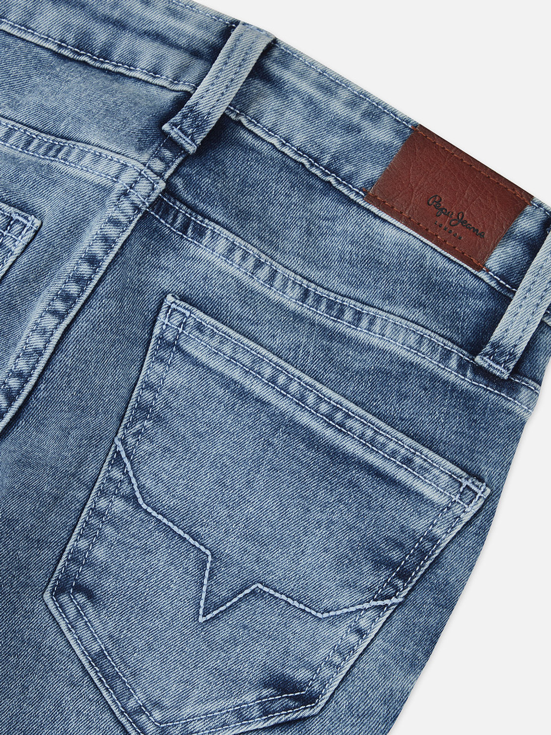 Image of Pepe Jeans Slim Boys Blue Jeans