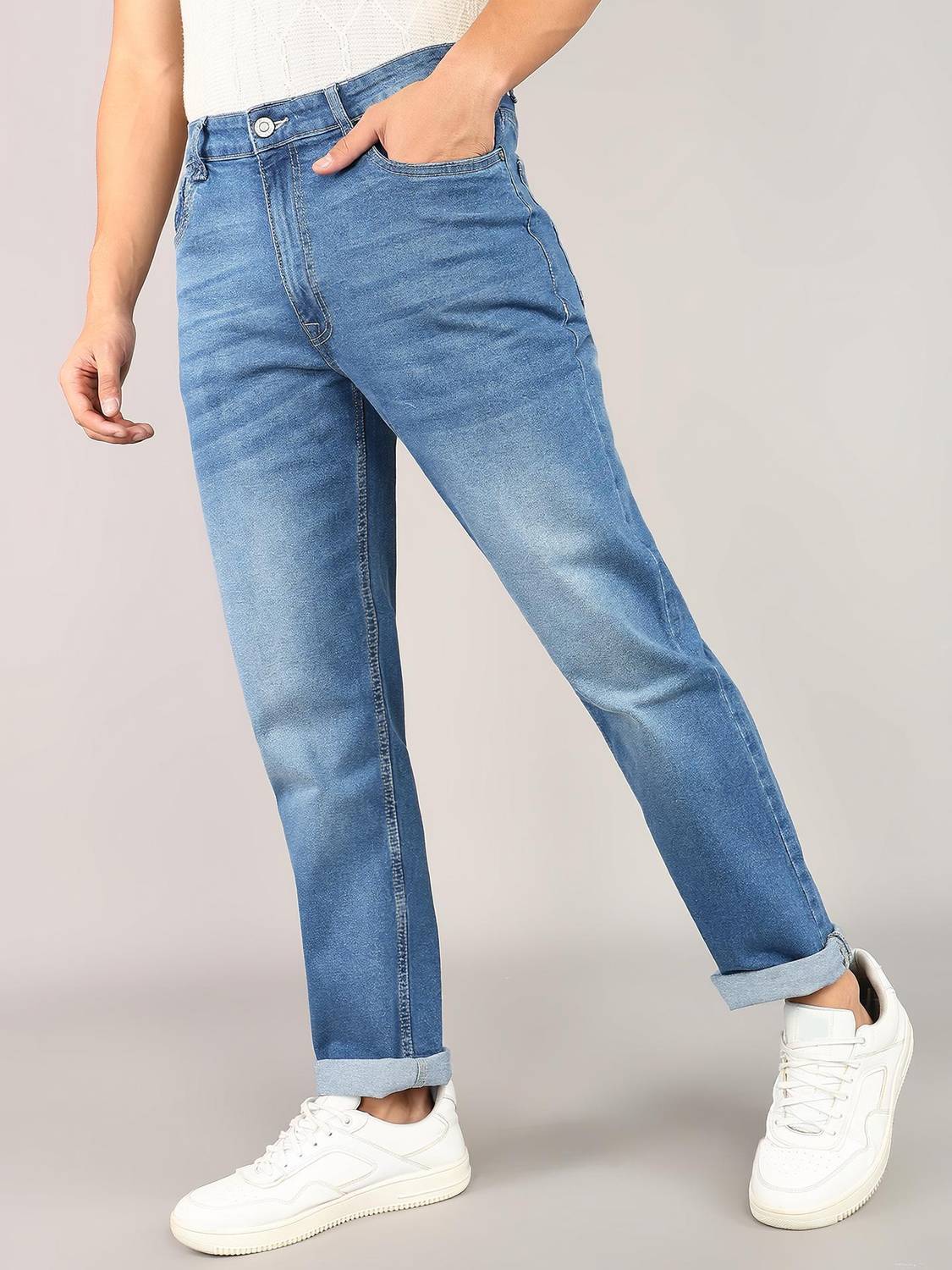 AEROPOSTALE Regular Men Light Blue Jeans